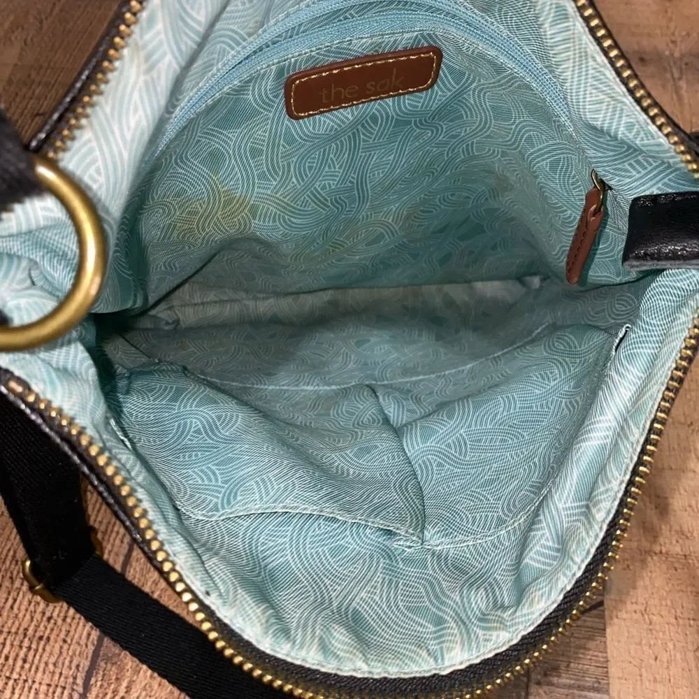 THE SAK IRIS LEATHER CROSSBODY BAG